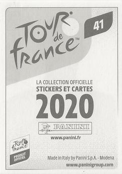 2020 Panini Tour de France #41 Omar Fraile Back
